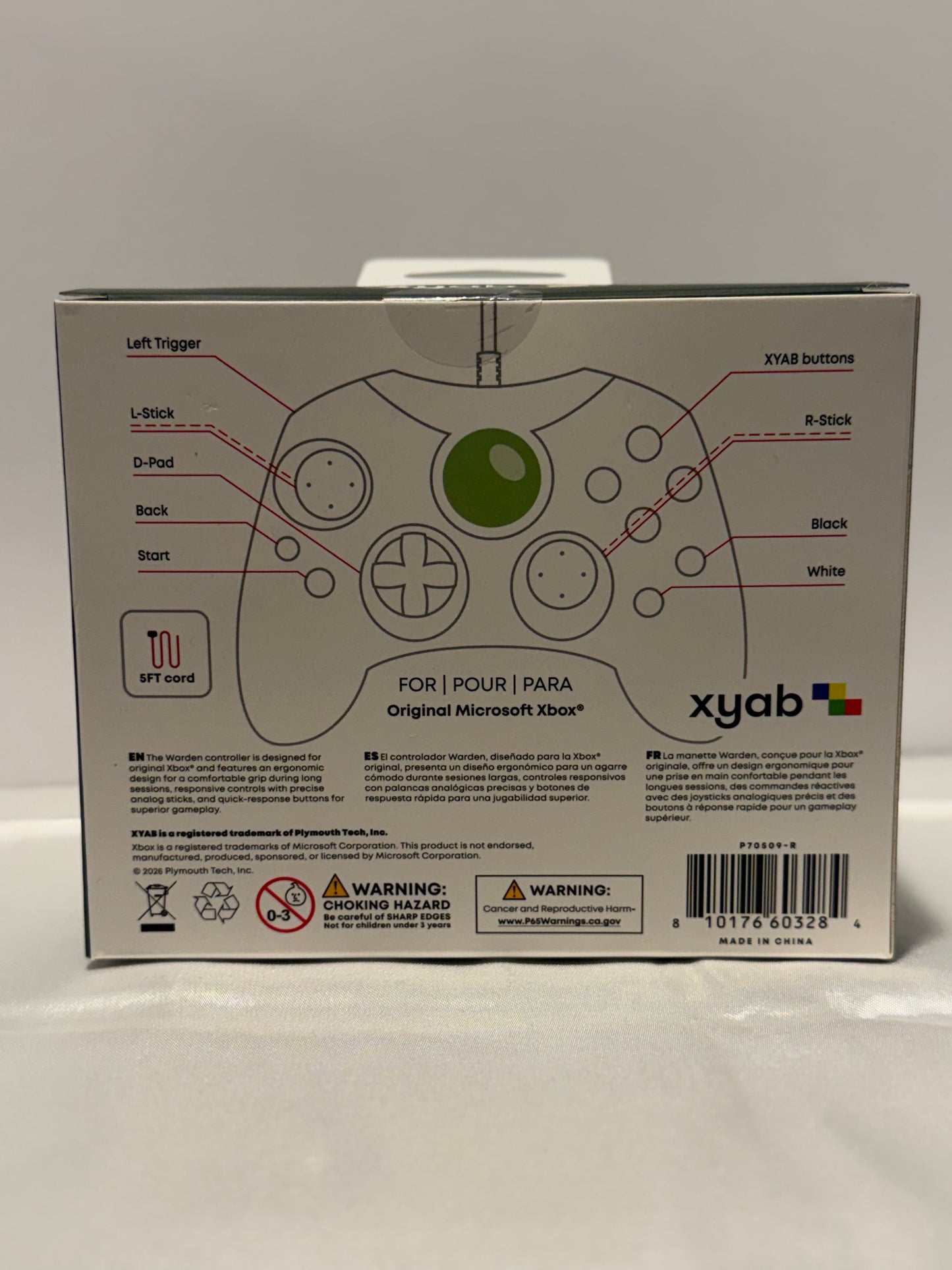 3rd Party Wired Original Xbox Controller