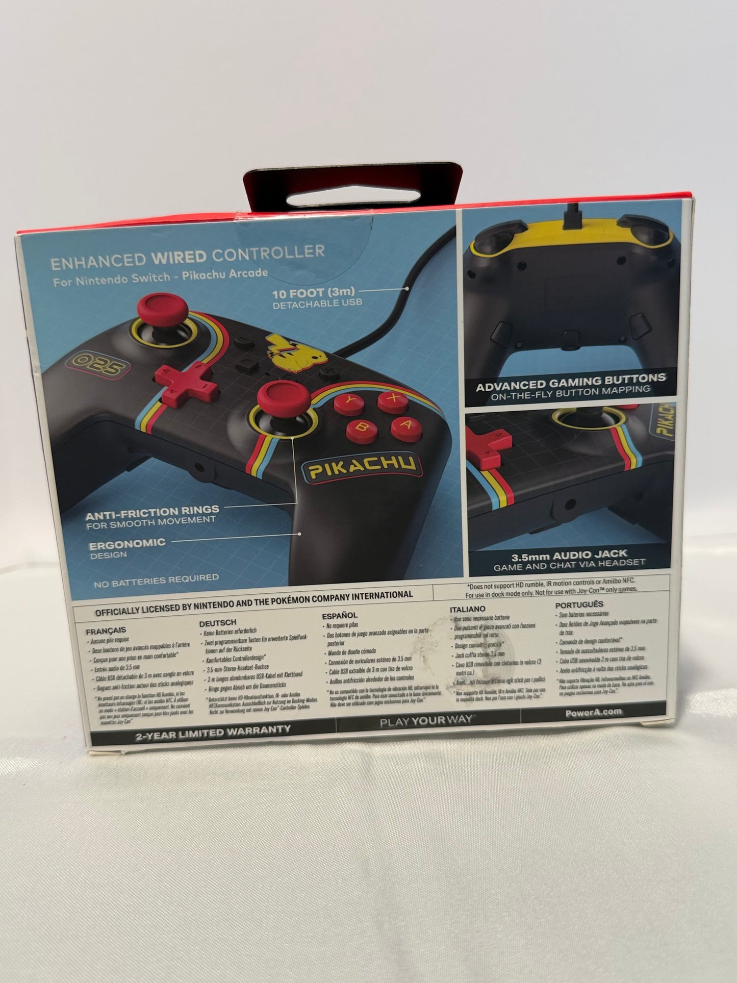 Pokemon - Pikachi Wired Controller