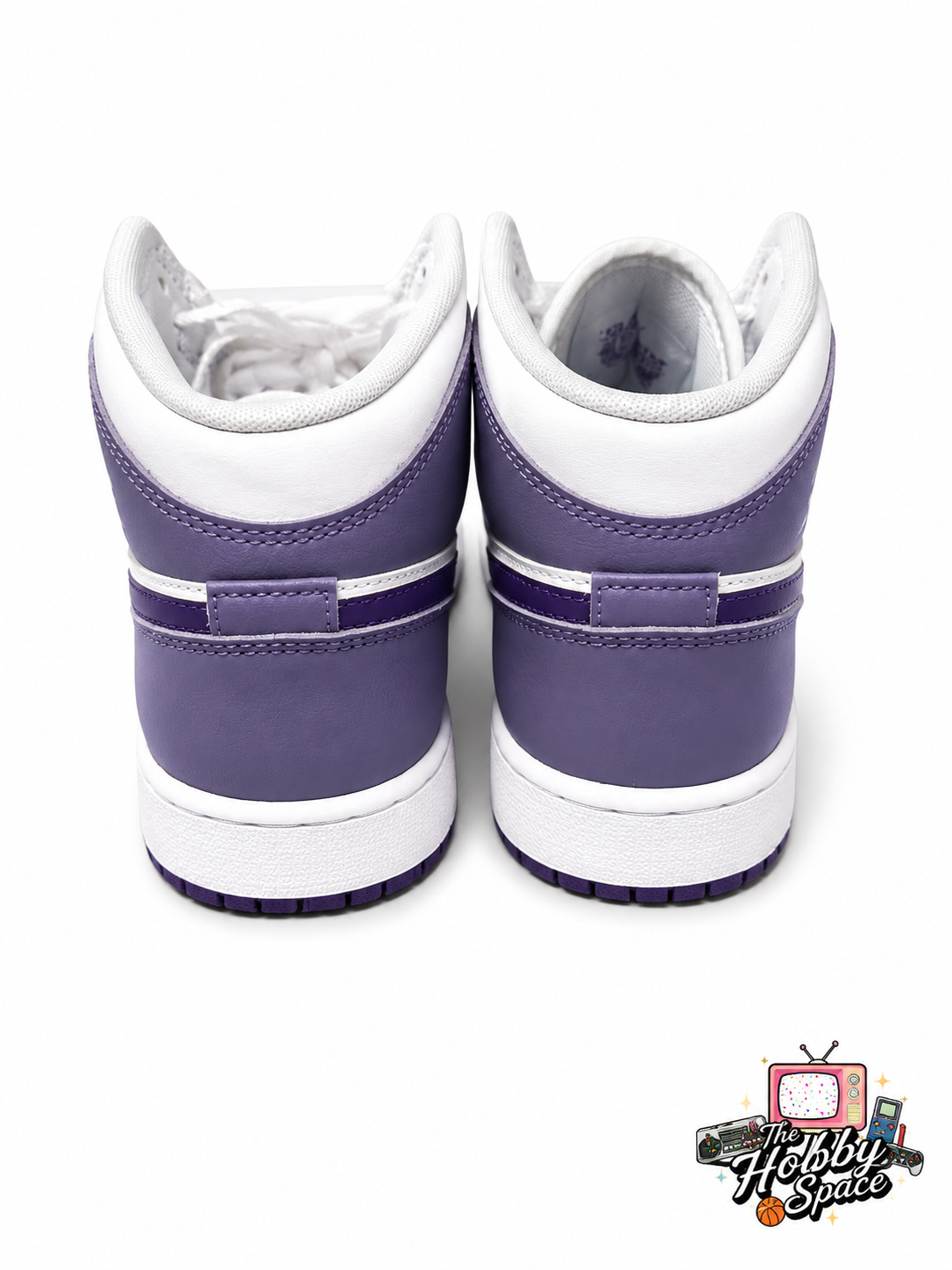 Jordan 1 Mid Dusty Amethyst White Court Purple (GS)