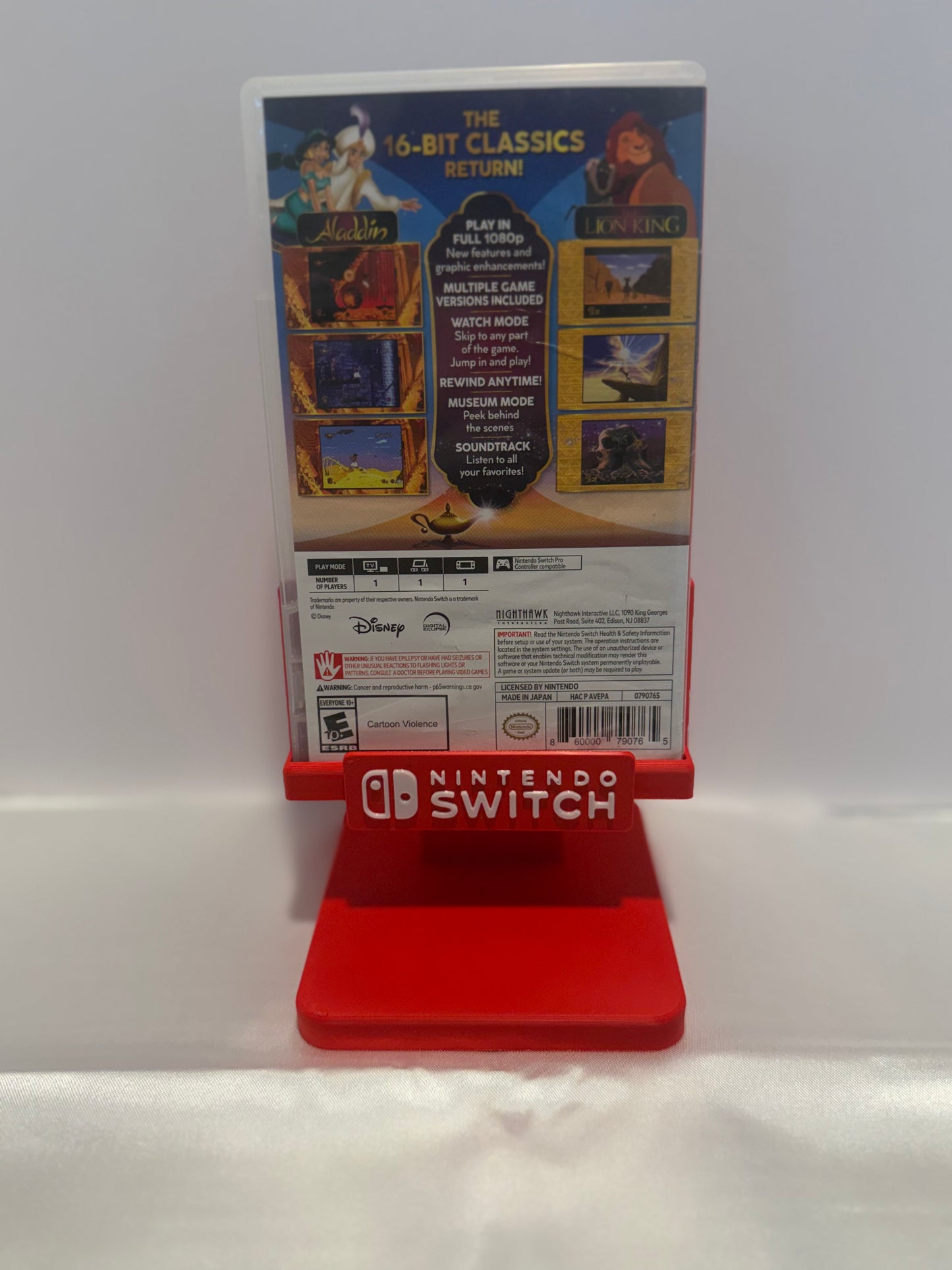 Aladdin and The Lion King