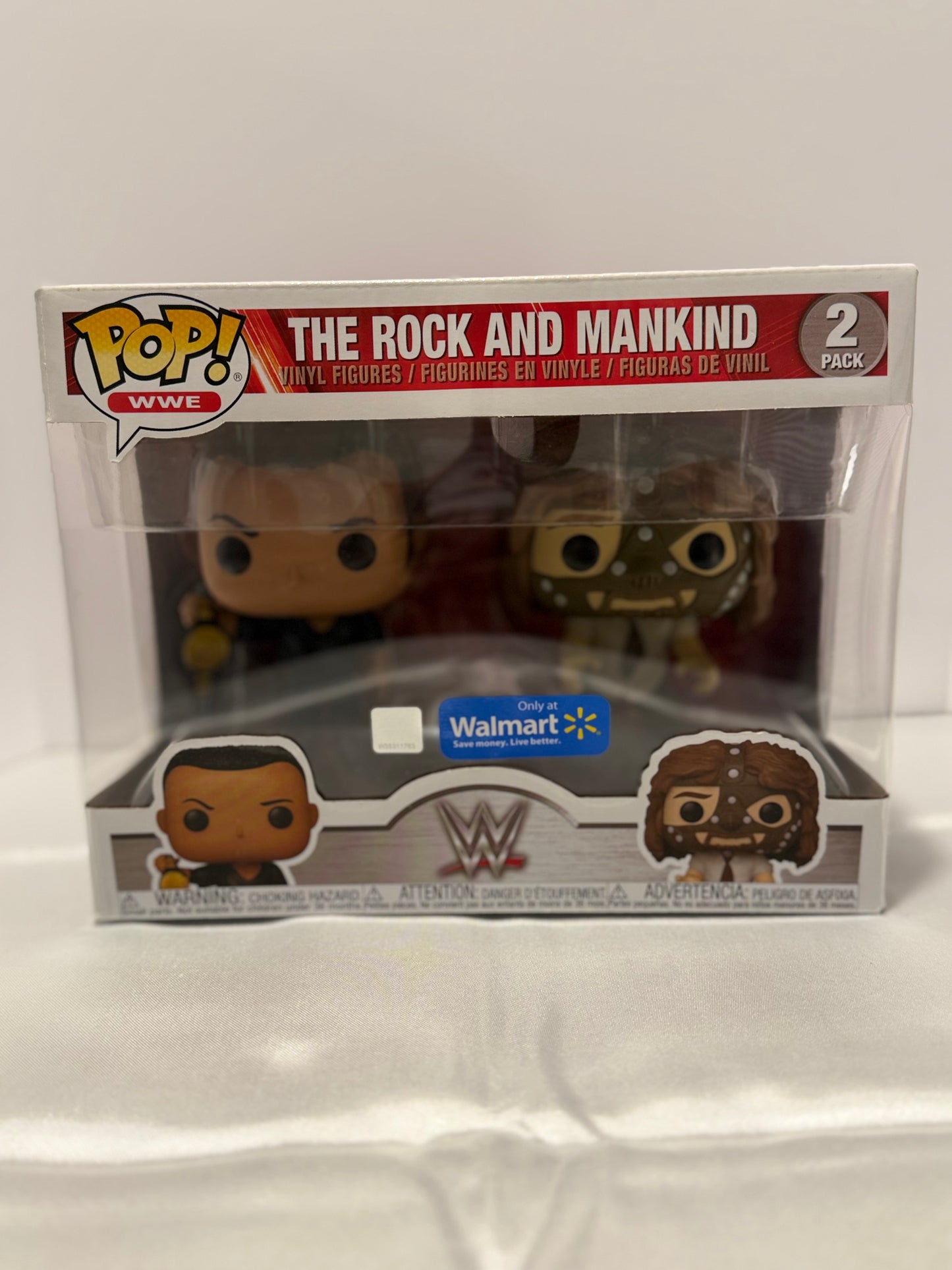 WWE - The Rock and Mankind
