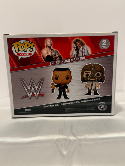 WWE - The Rock and Mankind