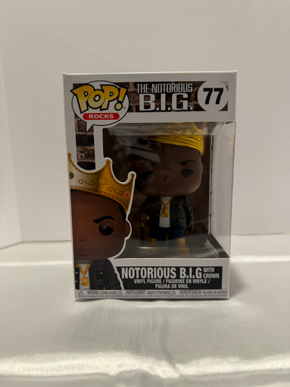 The Notorious B.I.G. with Crown