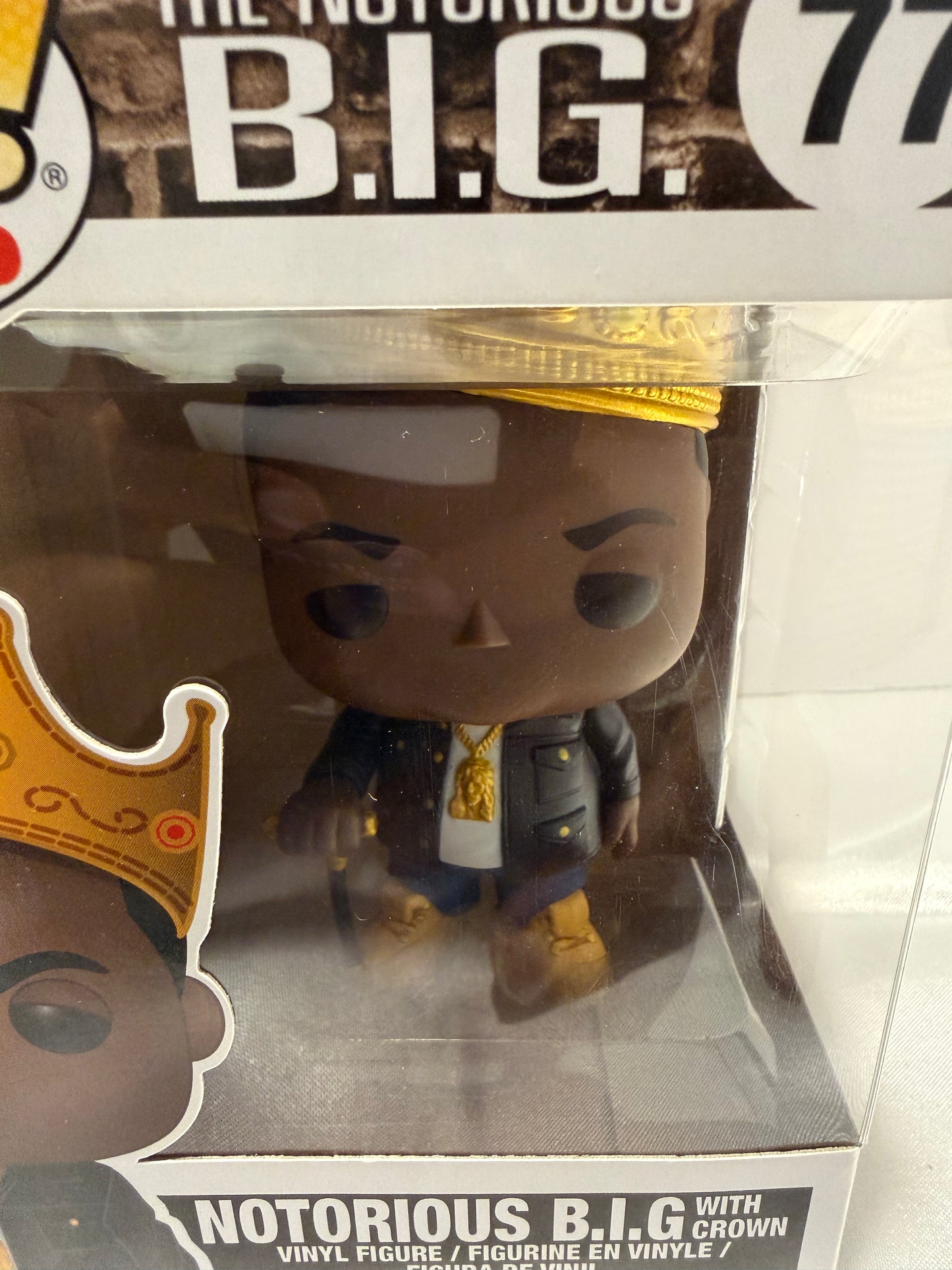 The Notorious B.I.G. with Crown