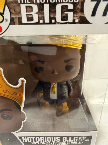 The Notorious B.I.G. with Crown