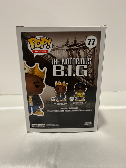 The Notorious B.I.G. with Crown