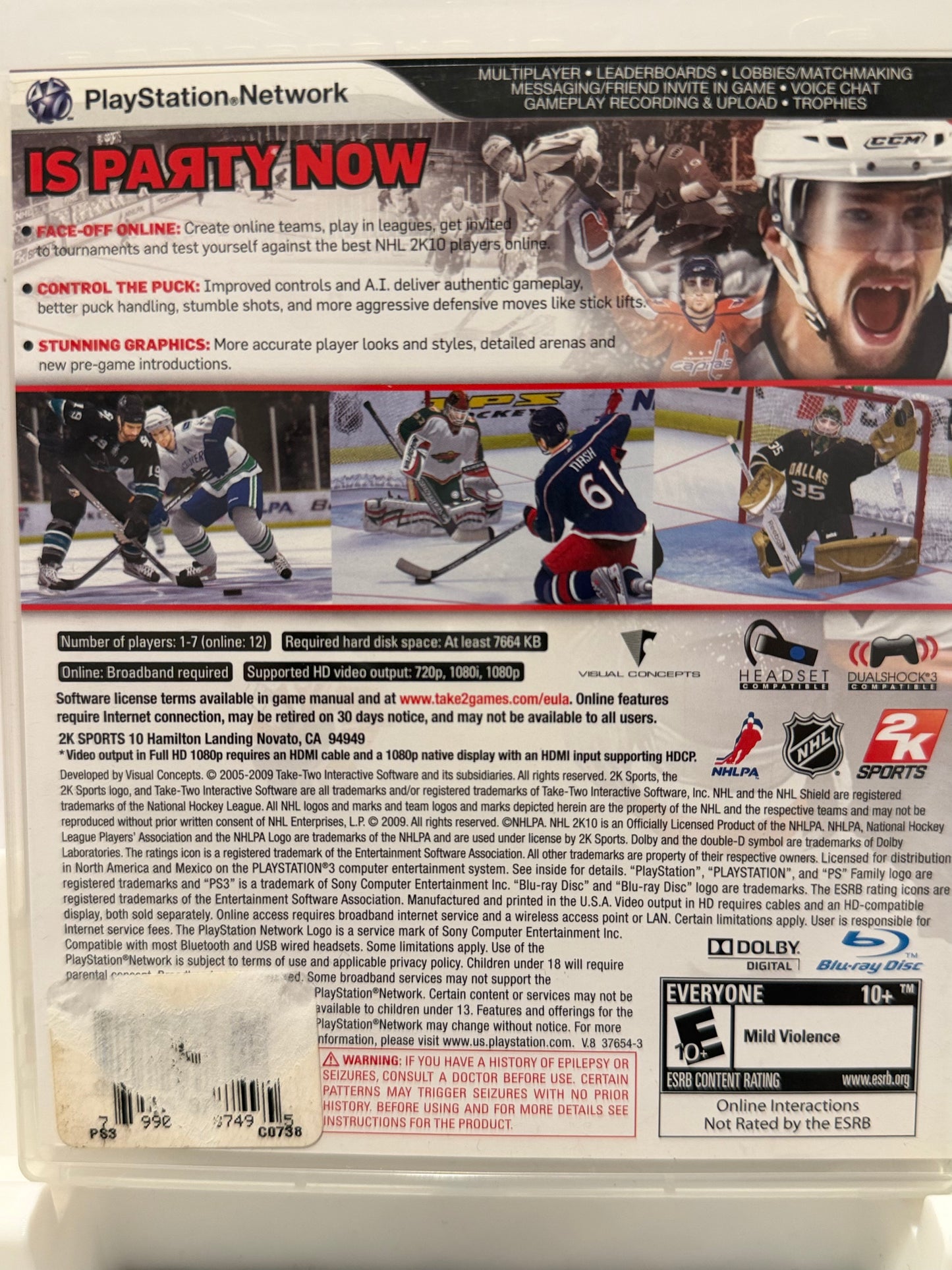 NHL 2K10