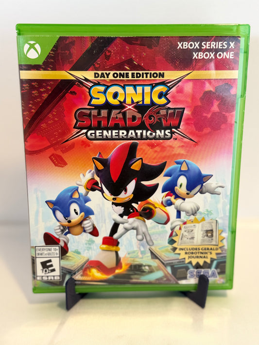 Sonic Shadows Generations Day One Edition