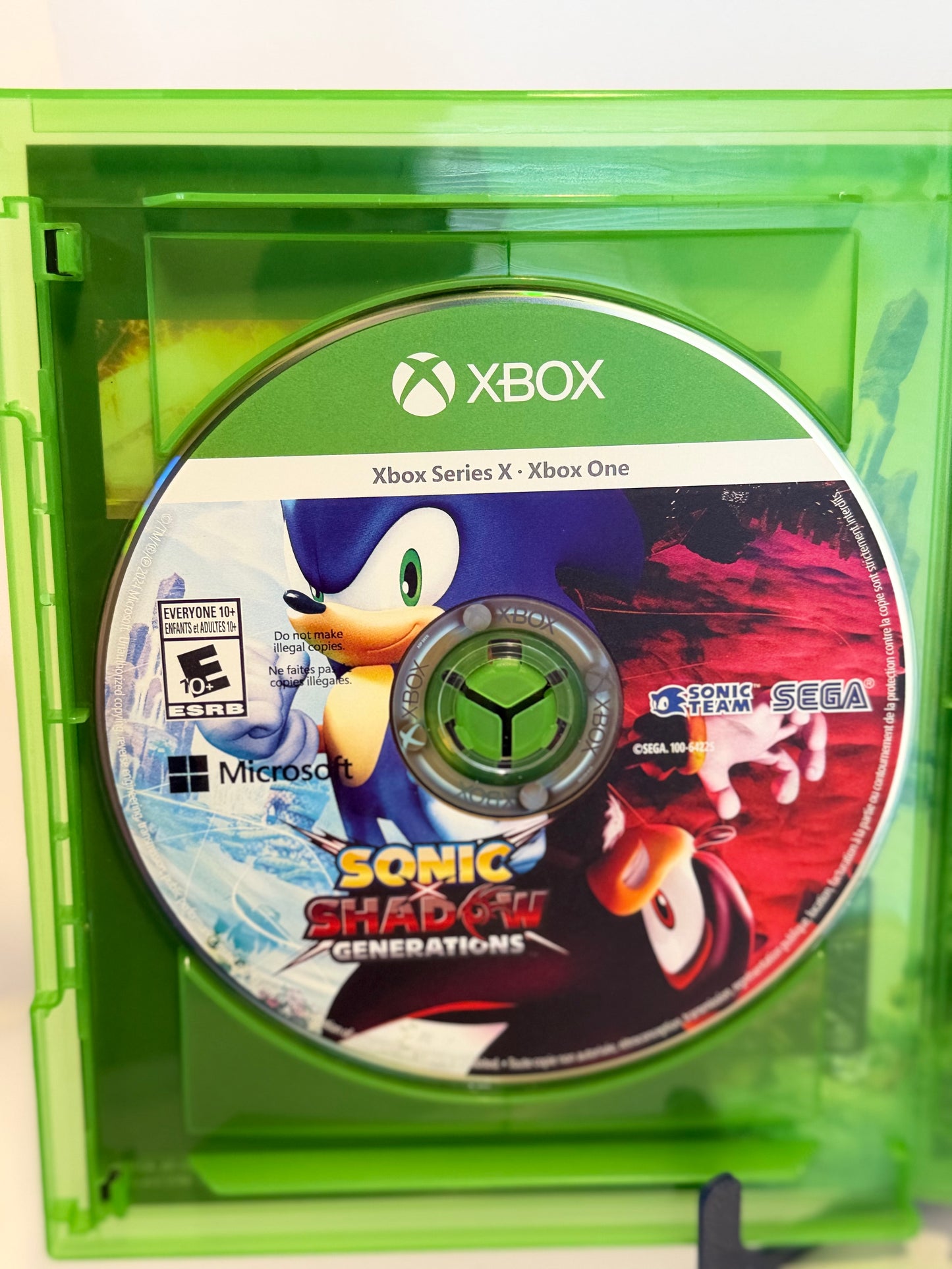Sonic Shadows Generations Day One Edition