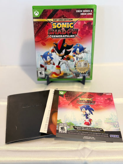 Sonic Shadows Generations Day One Edition