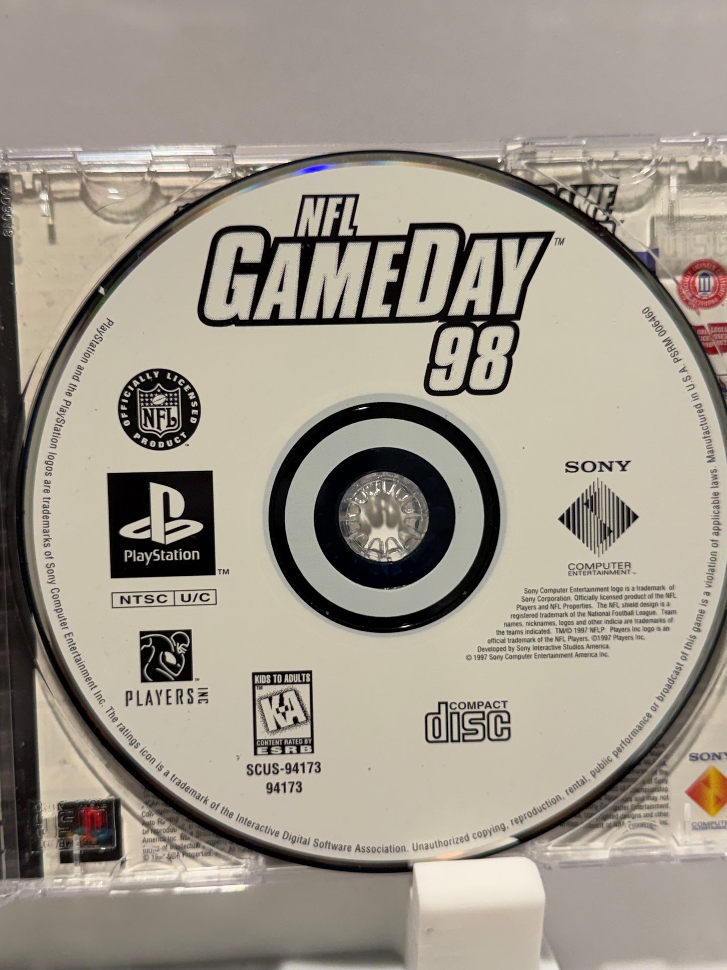 NFL Game Day 98