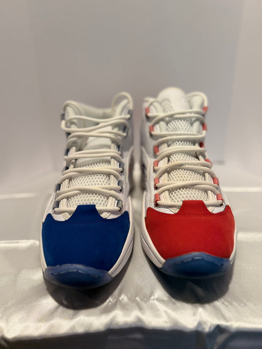 Question Mids - Red & Blue Toe