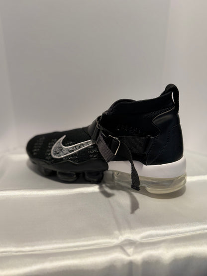 Nike Air VaporMax Premier Flyknit Black Metallic Silver White