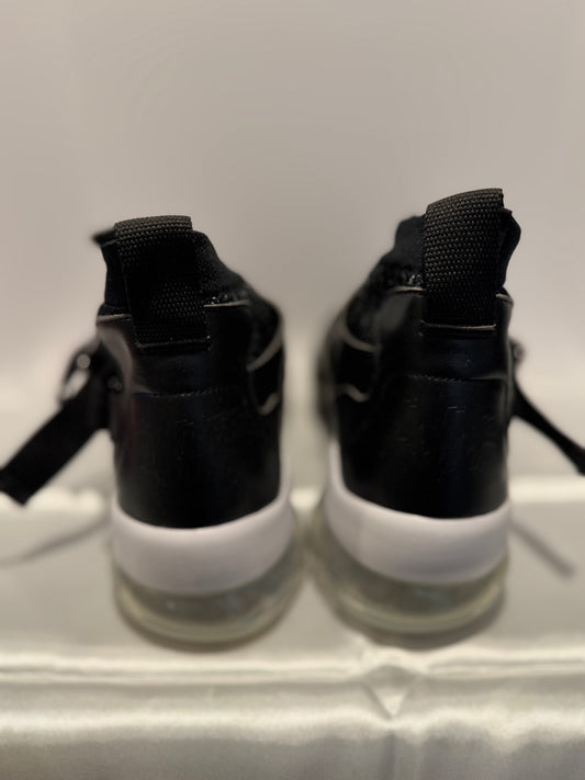 Nike Air VaporMax Premier Flyknit Black Metallic Silver White