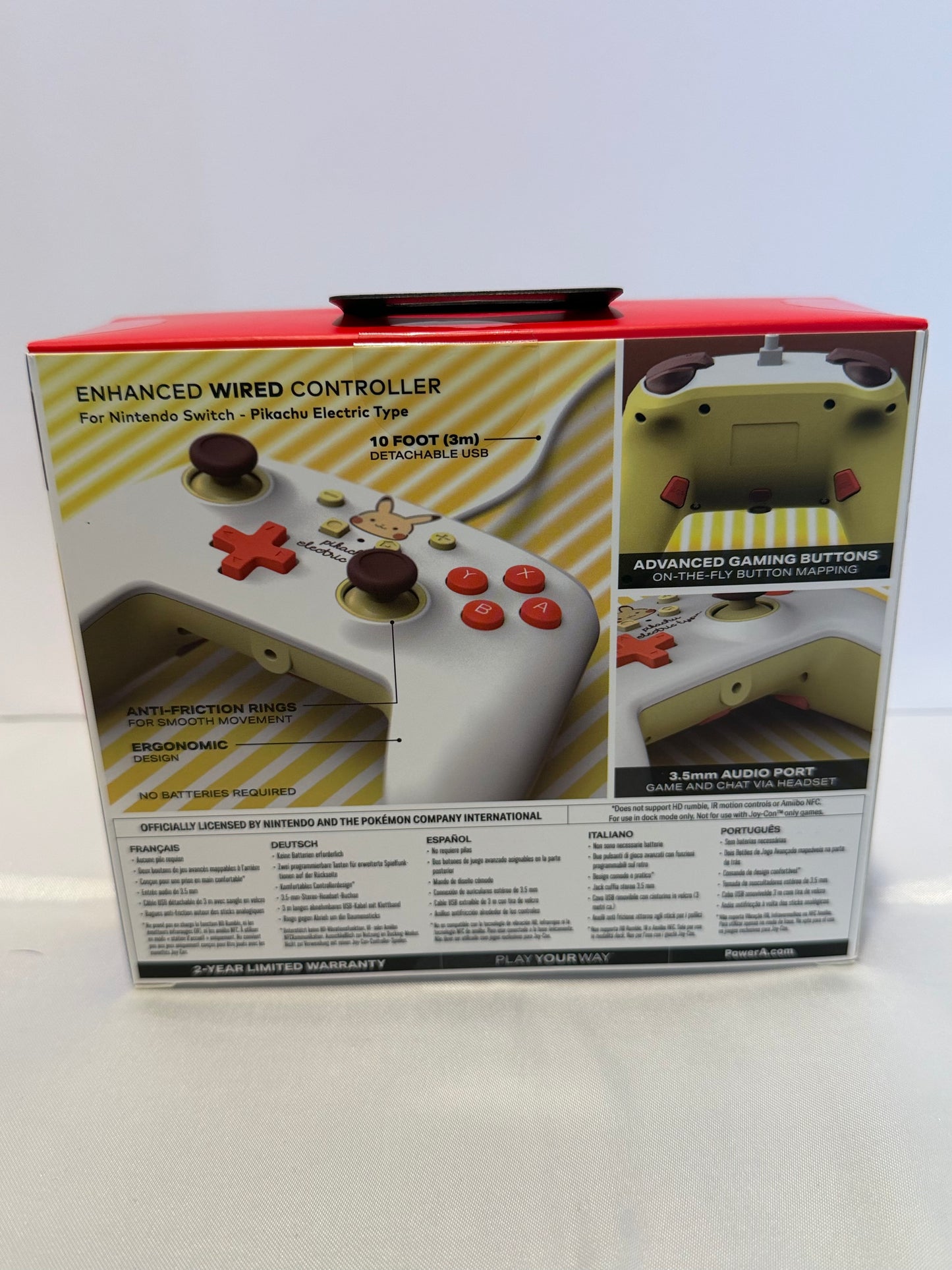 Pokemon - Pikachi Wired Controller