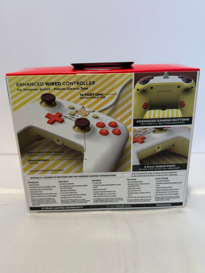 Pokemon - Pikachi Wired Controller