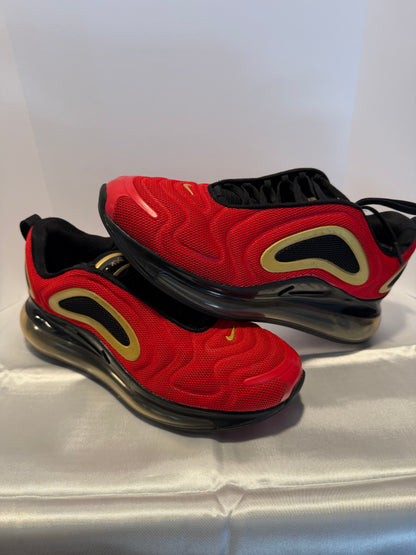 W Air Max 720 University Red and Gold