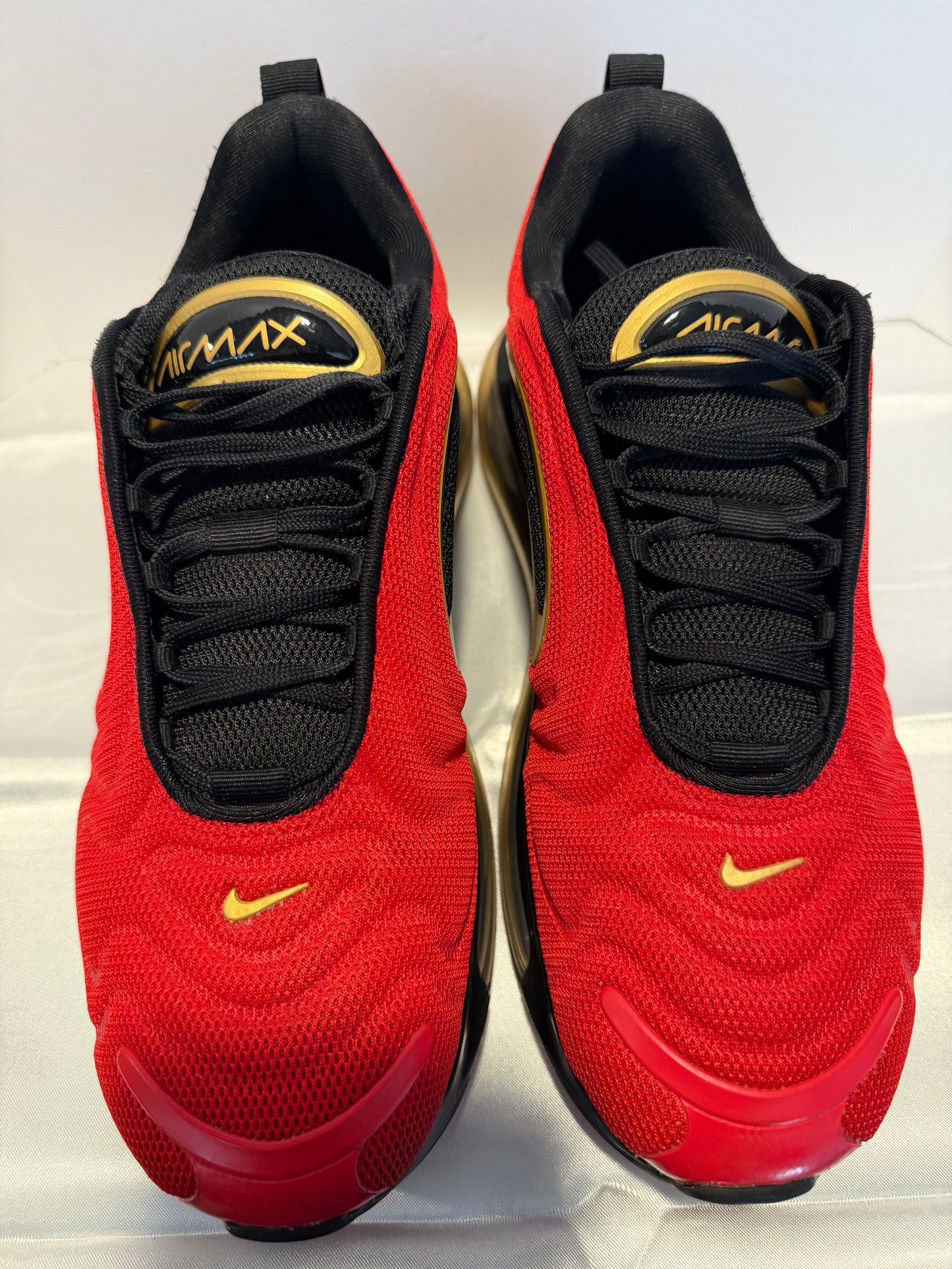 W Air Max 720 University Red and Gold