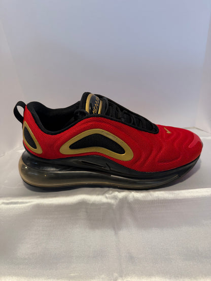 W Air Max 720 University Red and Gold