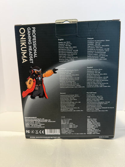 K8 Onikuma Gaming Headset