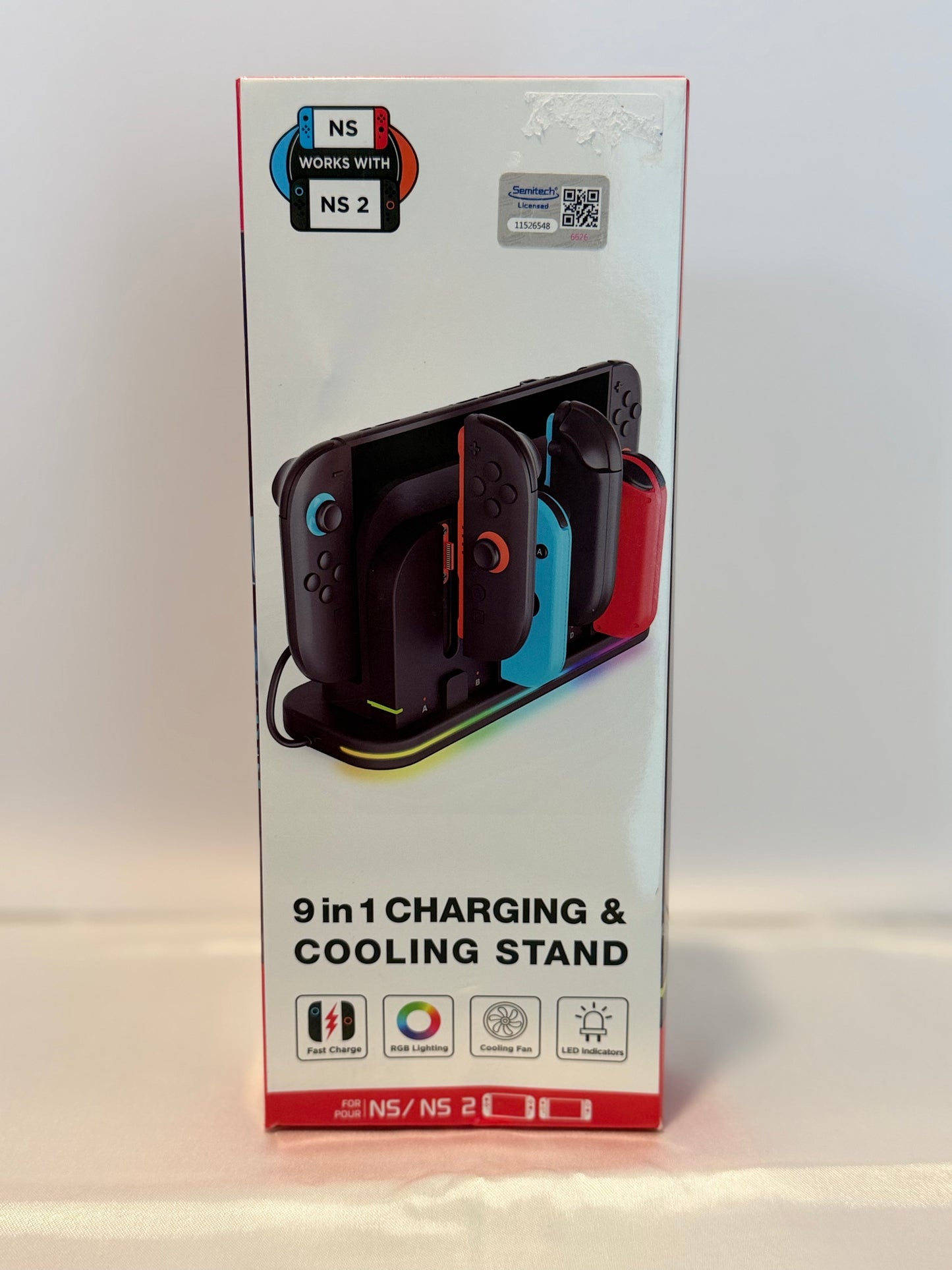 3rd Party Charging and Cooling Stand (Switch and Switch 2)