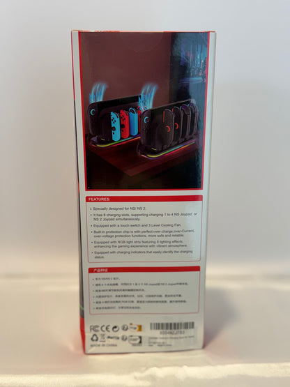 3rd Party Charging and Cooling Stand (Switch and Switch 2)
