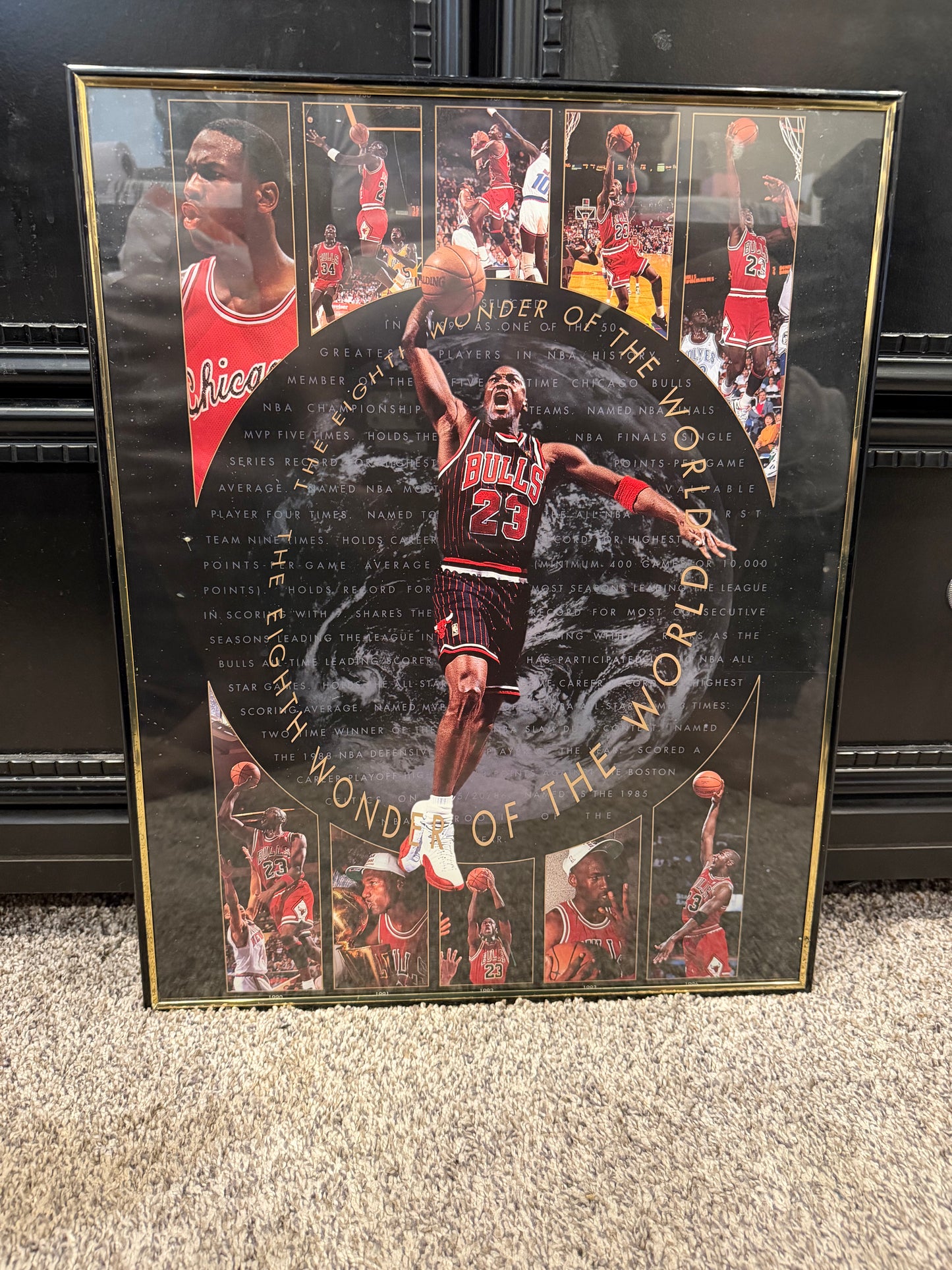 Vintage 1997 NBA Chicago Bulls Michael Jordan “8th Wonder of the World”