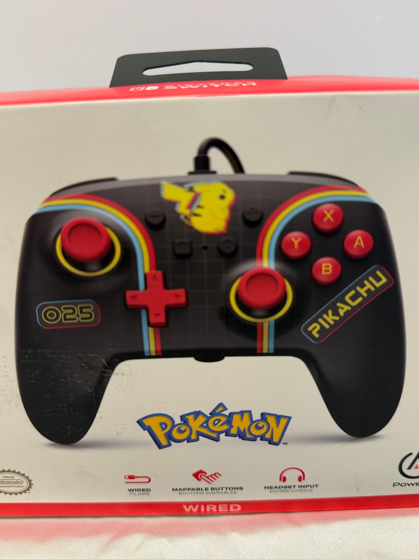 Pokemon - Pikachi Wired Controller