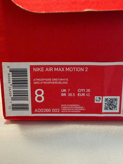 Nike Air Max Motion 2 Atmosphere Grey White