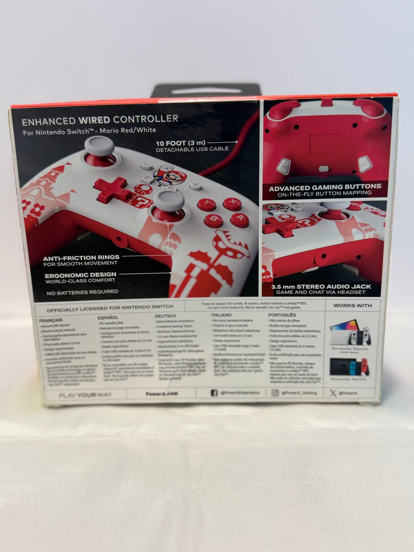 Nintendo Switch Super Mario Wired Controllers