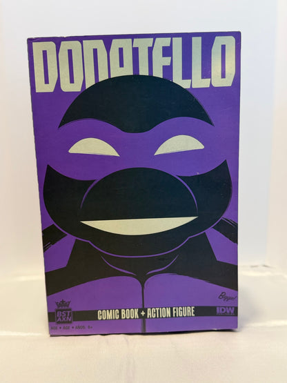 BST AXN TMNT: Donatello Action W/ Comic Book