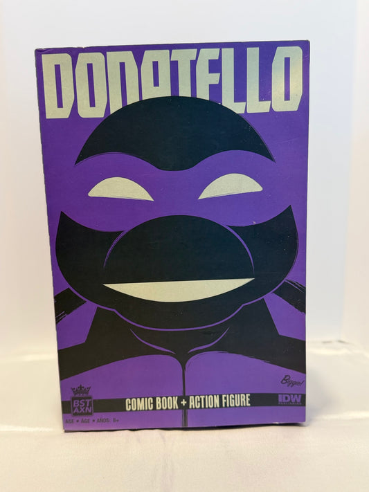 BST AXN TMNT: Donatello Action W/ Comic Book