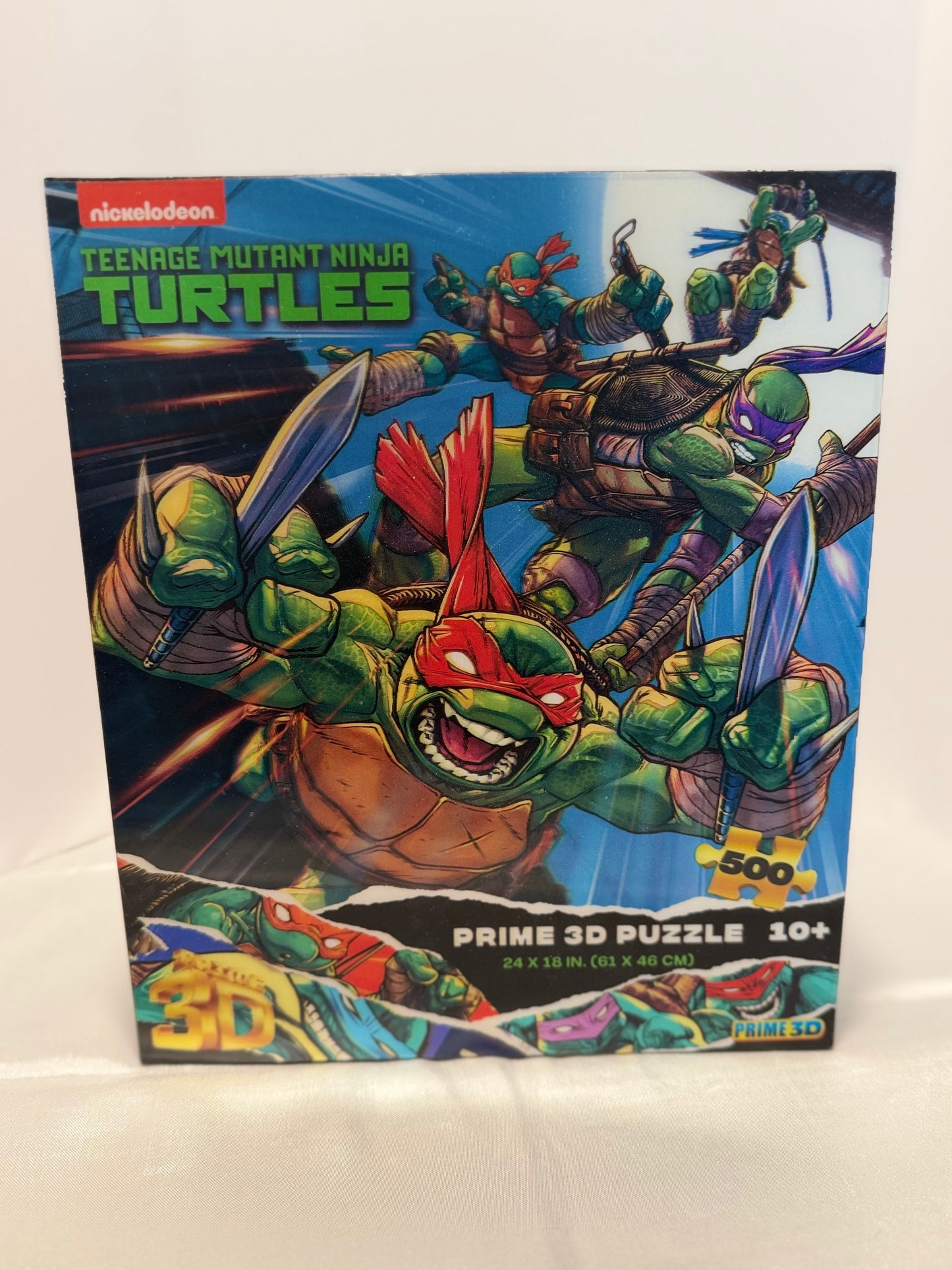 Nickelodeon TMNT 500pcs 3d Puzzle