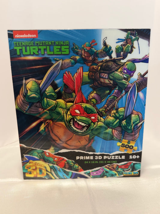 Nickelodeon TMNT 500pcs 3d Puzzle