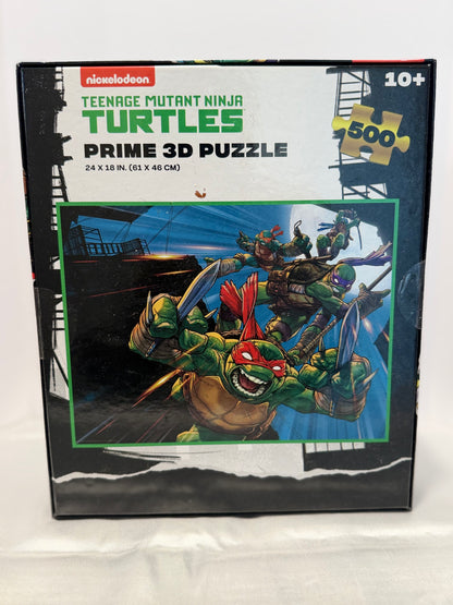 Nickelodeon TMNT 500pcs 3d Puzzle